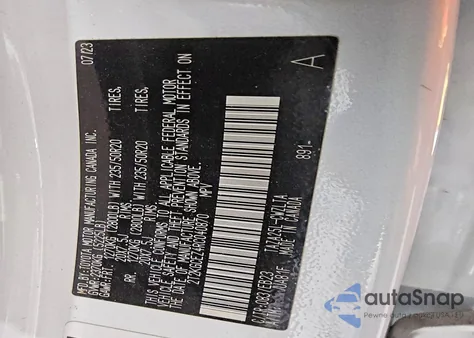 2024 Lexus Nx 350 Luxury z USA, uszkodzony, nr VIN 2T2KGCEZ4RC040870